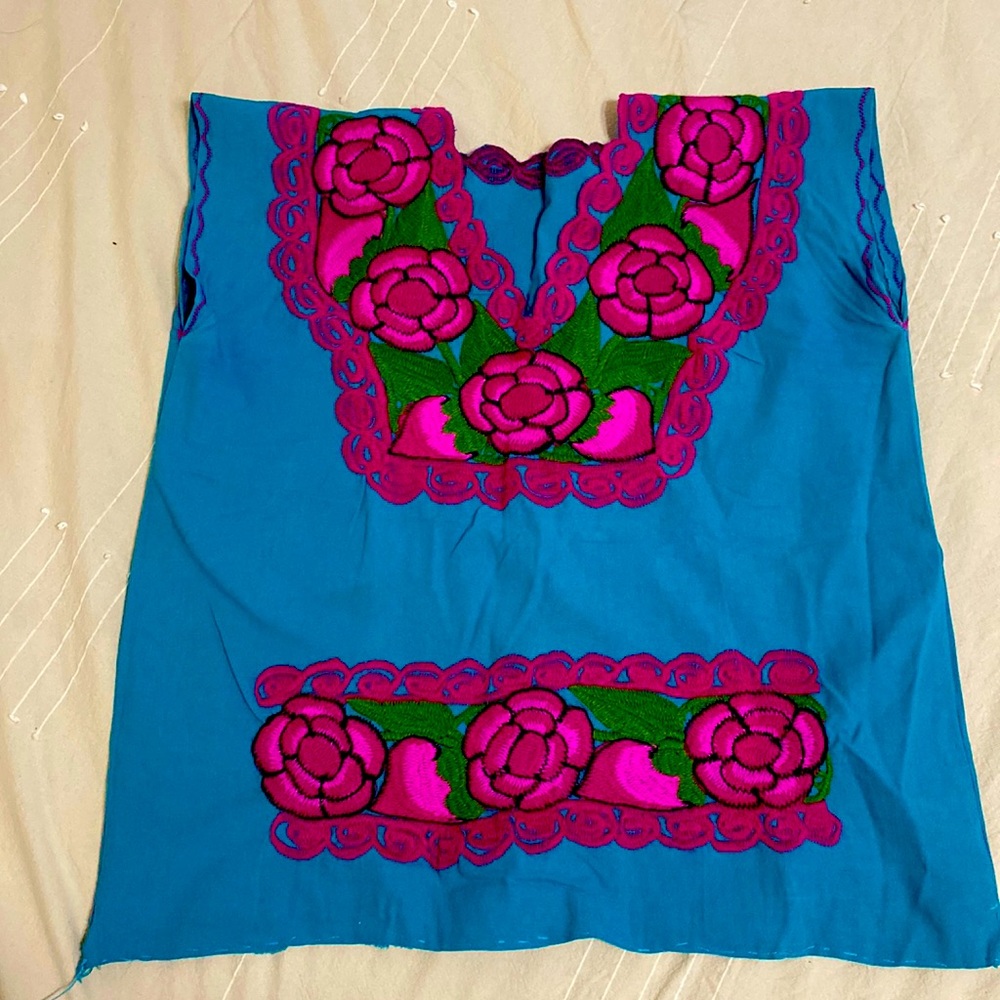 Embroidered Authentic Mexican Shirt